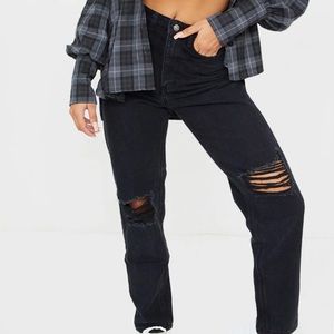 PRETTY LITTLE THING Mom JEANS